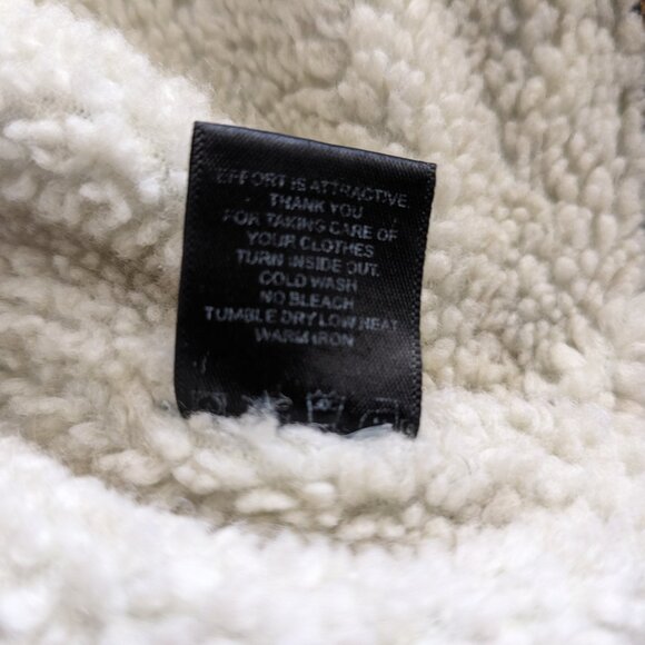 DSTLD Sherpa Denim Jacket - Blue - Picture 5 of 6